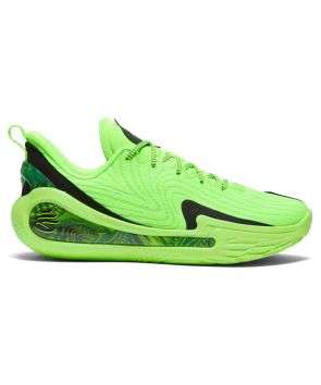 curry pink and green shoes