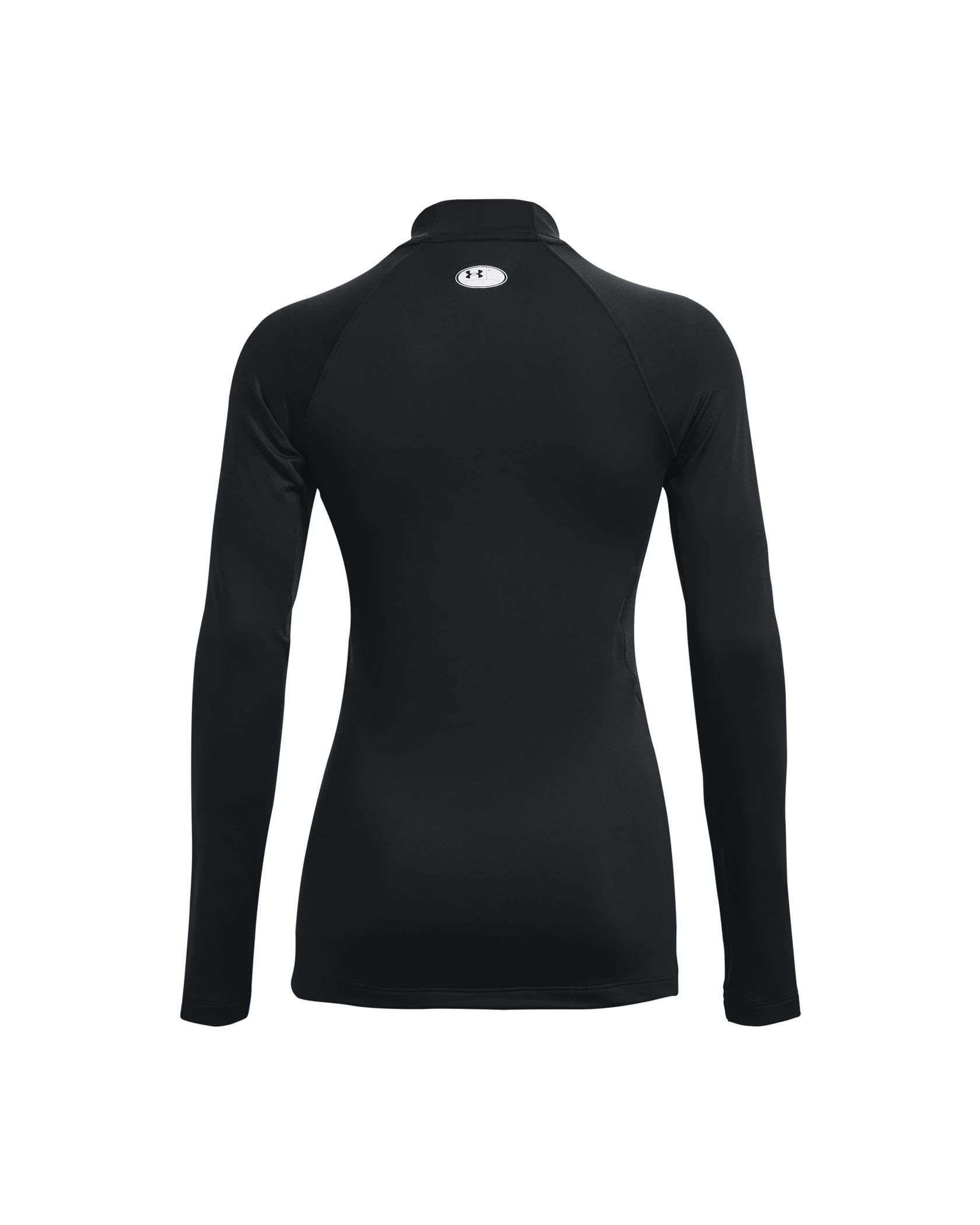 UA Women's ColdGear Authentics Mock Neck Long Sleeve | Under Armour