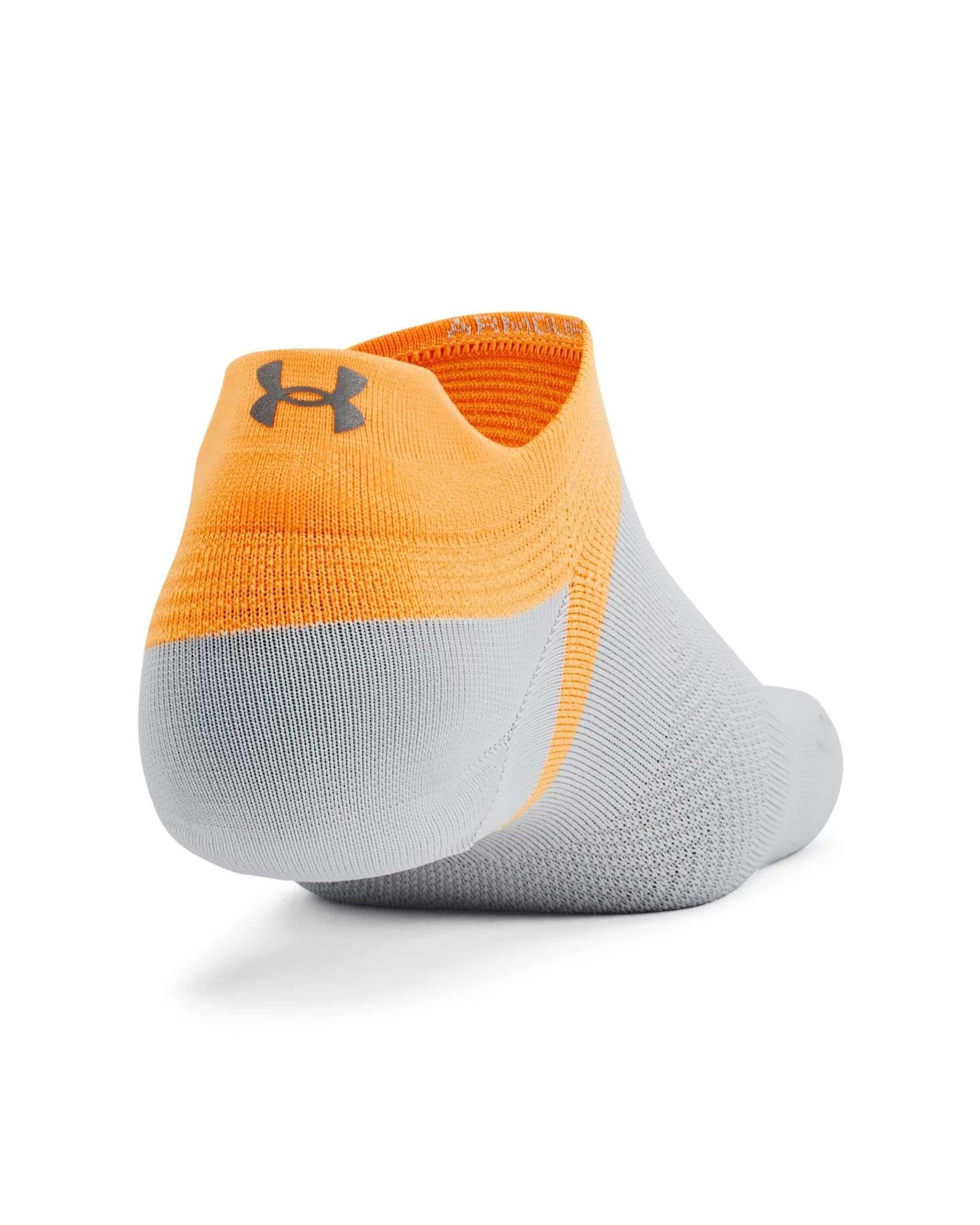 UA Armour Dry Run Lite 2-Pack No Show Tab Socks Under Armour