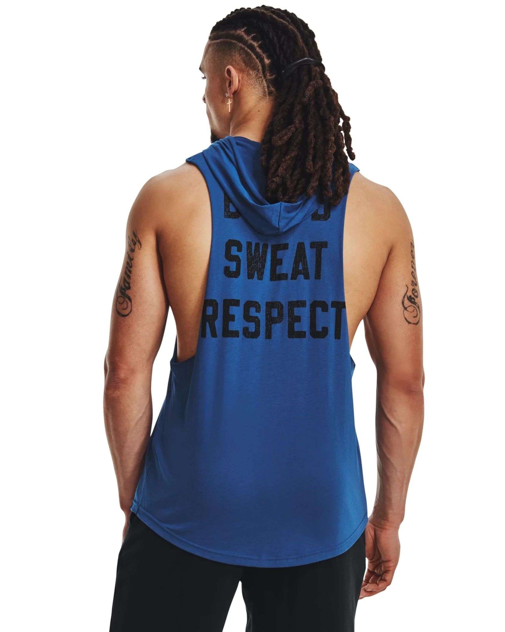 UA Project Rock BSR Bull Sleeveless Hoodie Under Armour