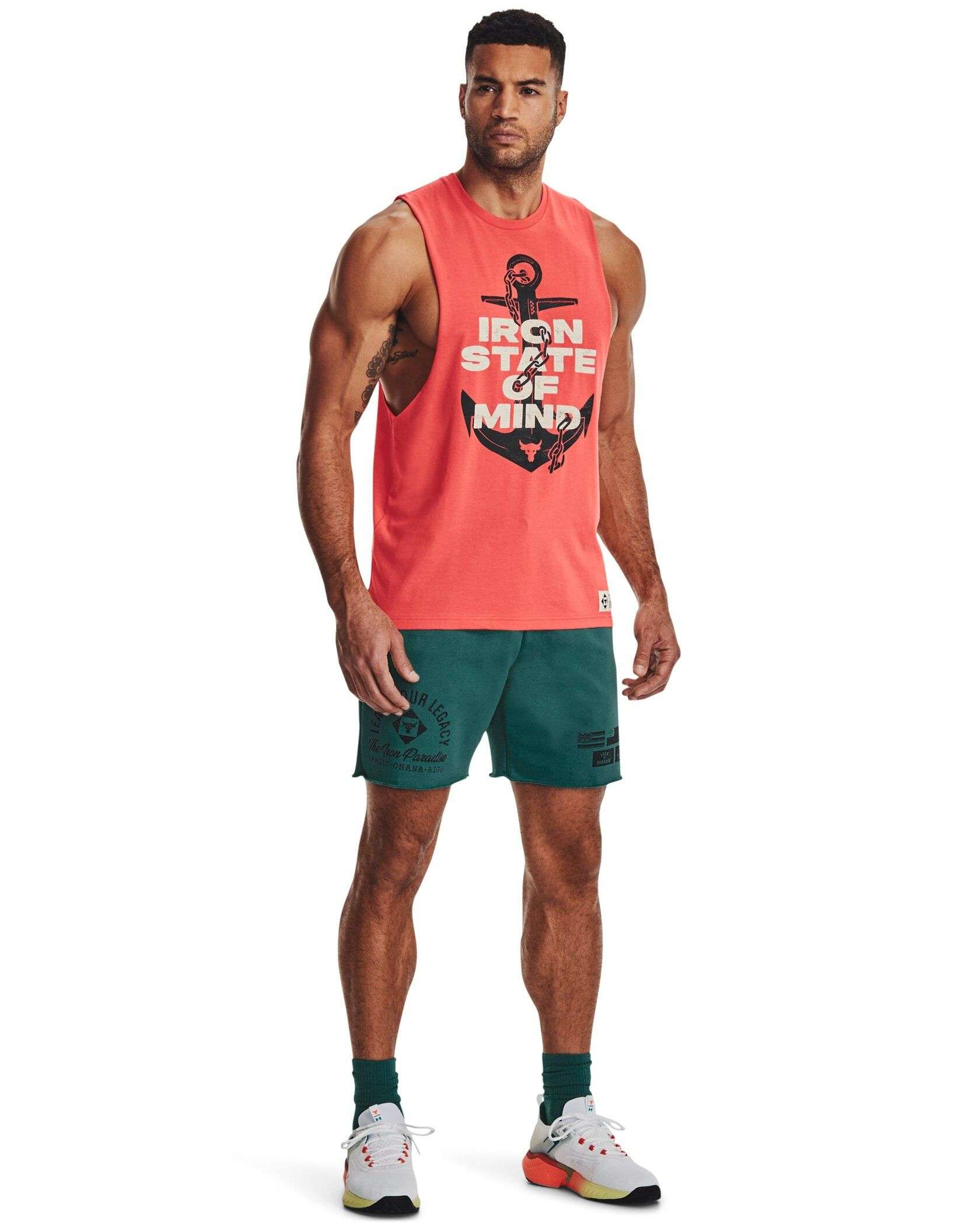 UA Project Rock STATE OF MIND MUSCLE TANK Under Armour