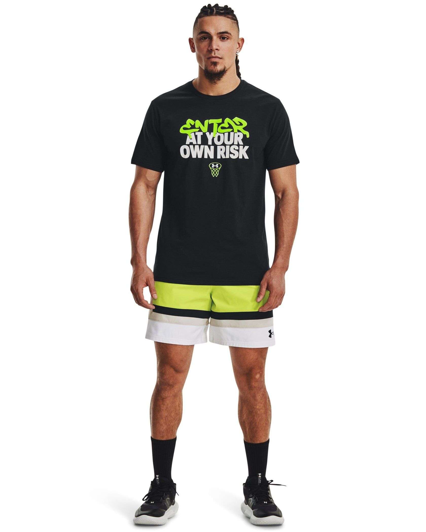 【UNDER ARMOUR】Men's UA Enter At Your Own Risk Short Sleeve UA Enter At Your Own Risk Short Sleeves