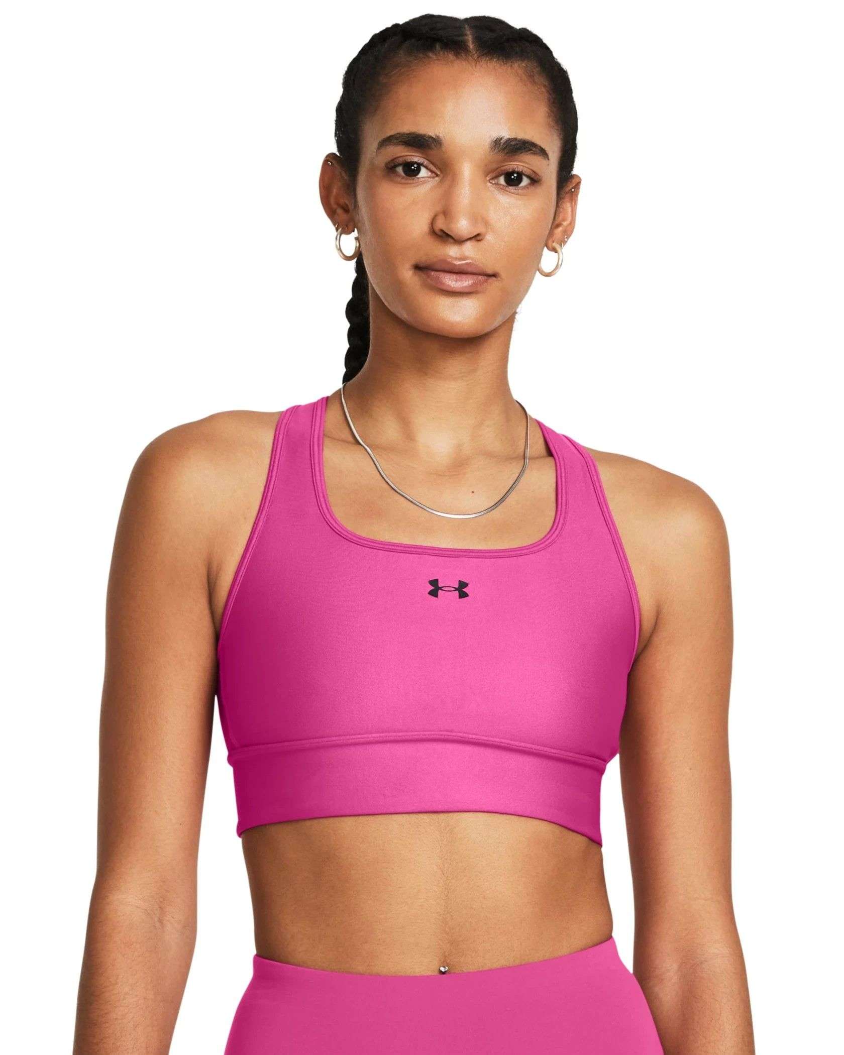UA Medium Support Crossback Longline Sports Bra