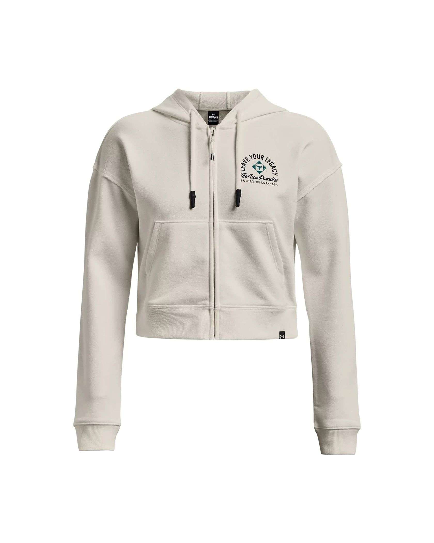 UA Project Rock Heavyweight Terry Full Zip Fam | Under Armour