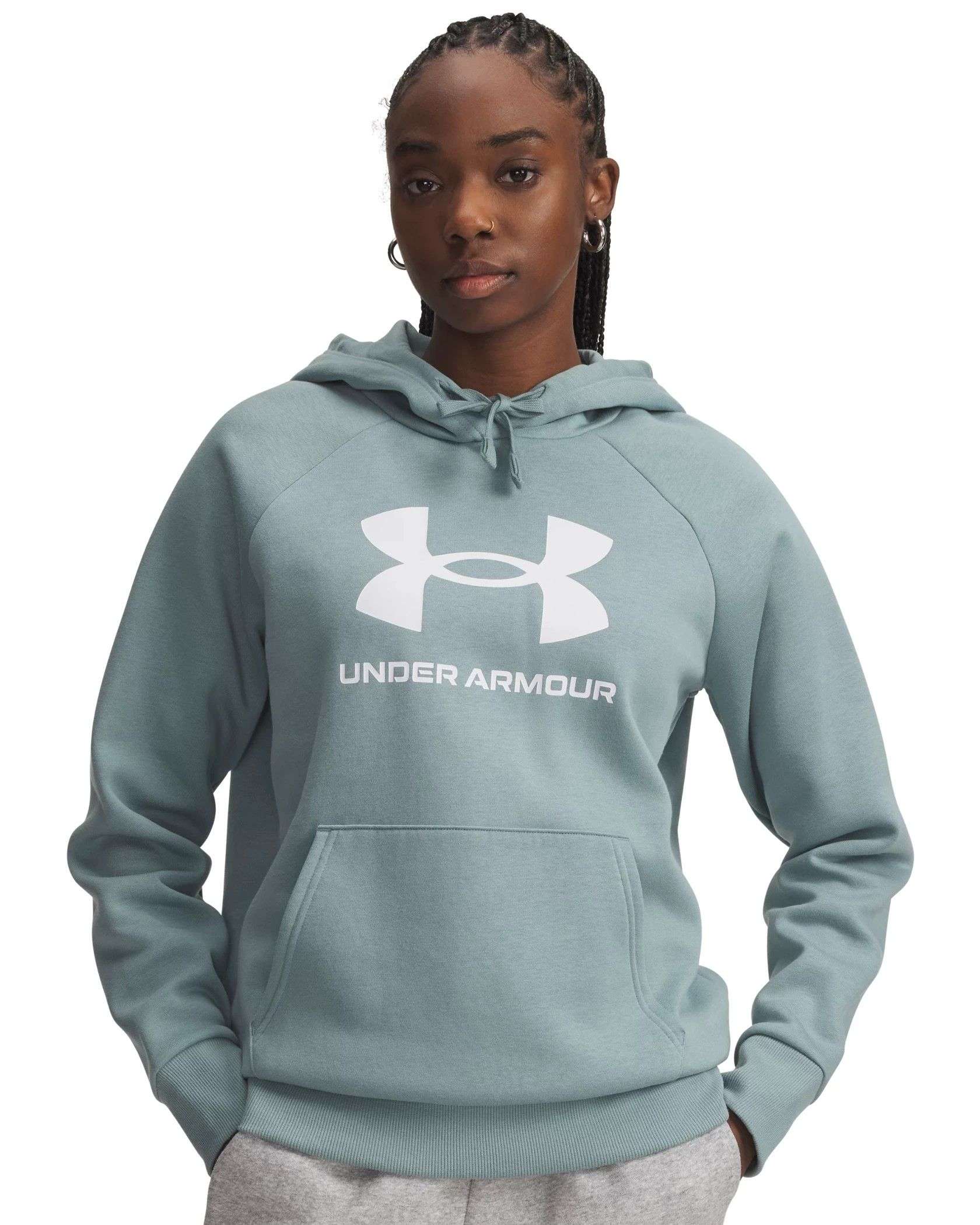 UA Women's Rival Fleece Big Logo Hoodie | Under Armour