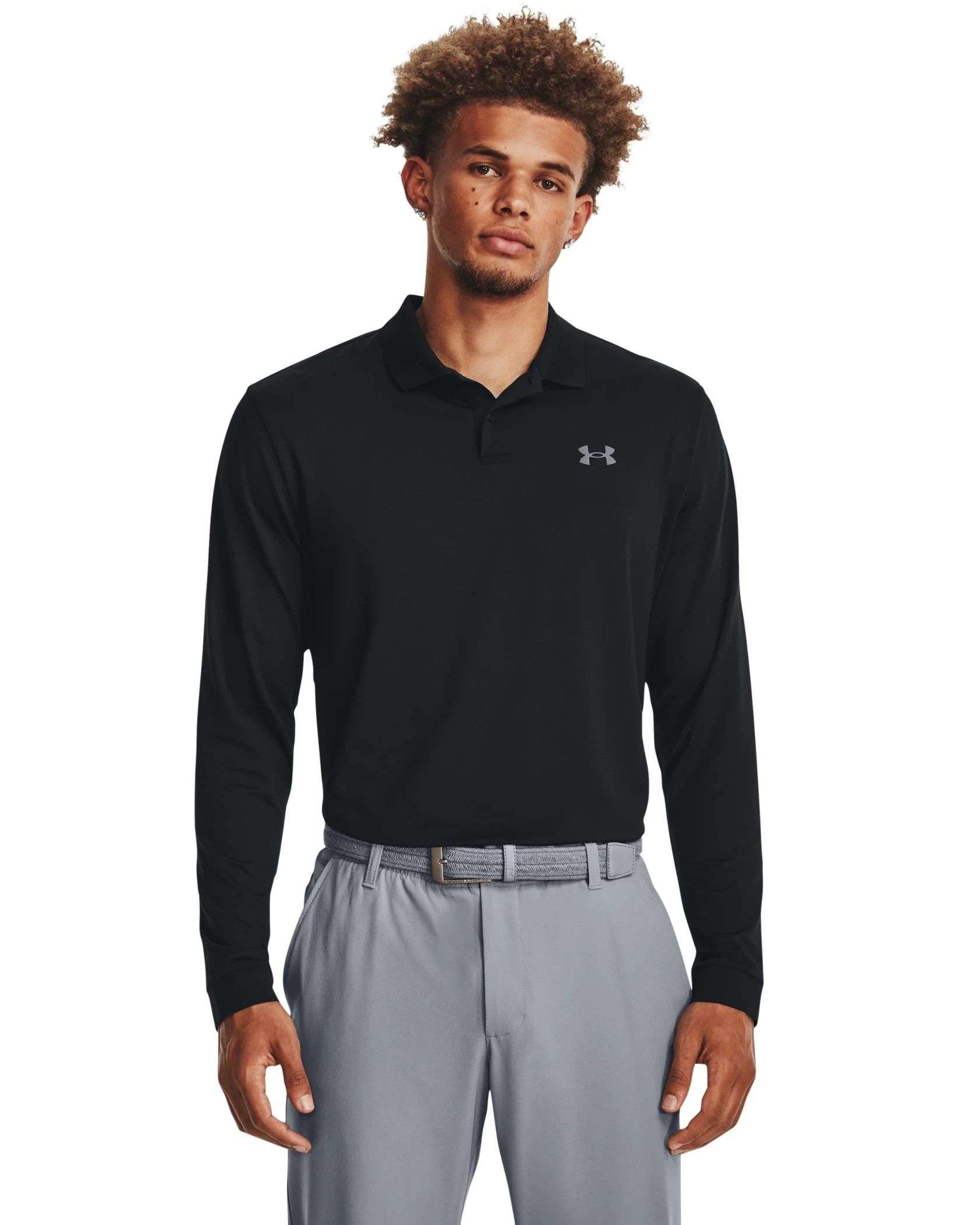 UA Men's Matchplay Long Sleeve Golf Polo