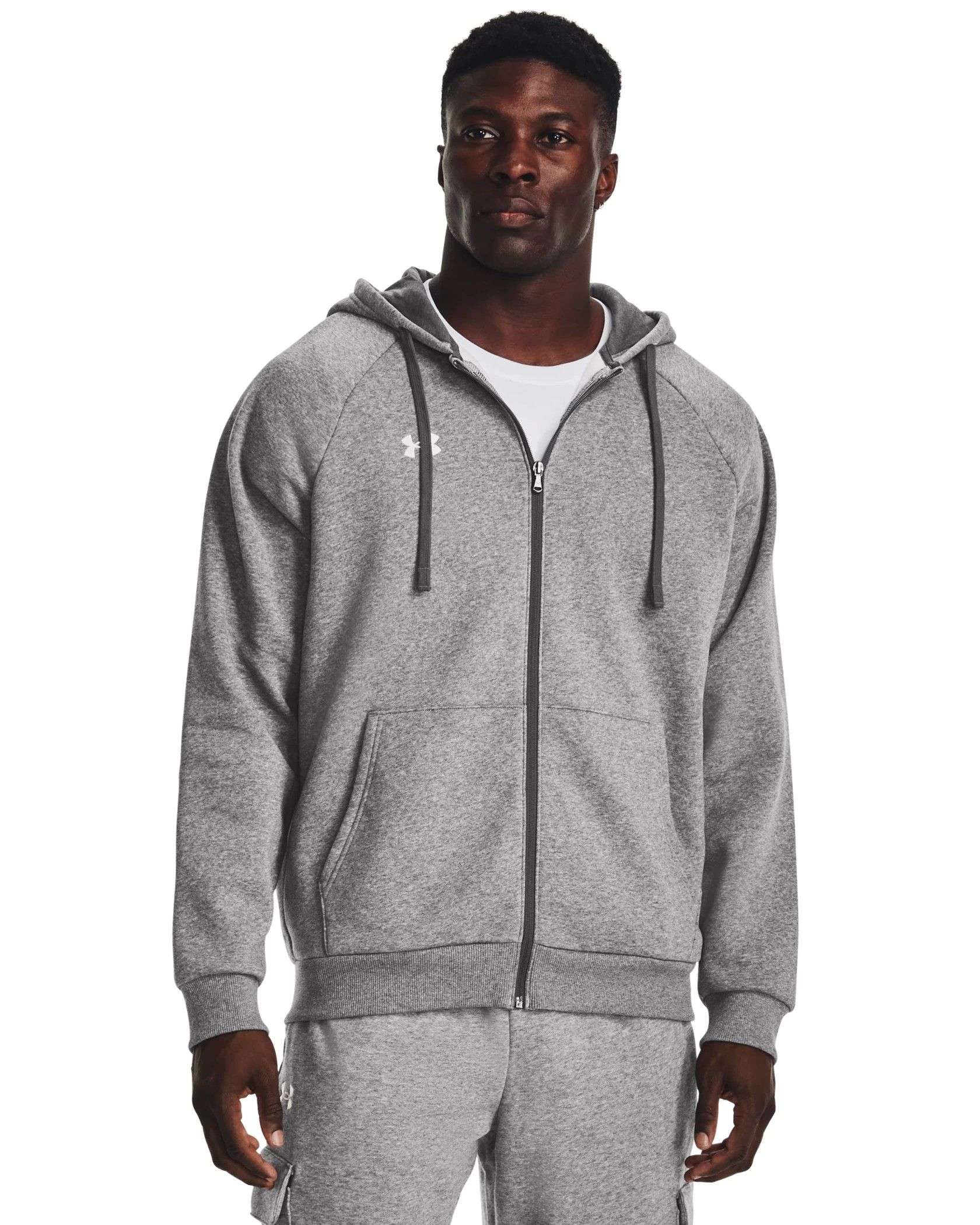 UA Men's Rival Fleece Full-Zip Hoodie | Under Armour