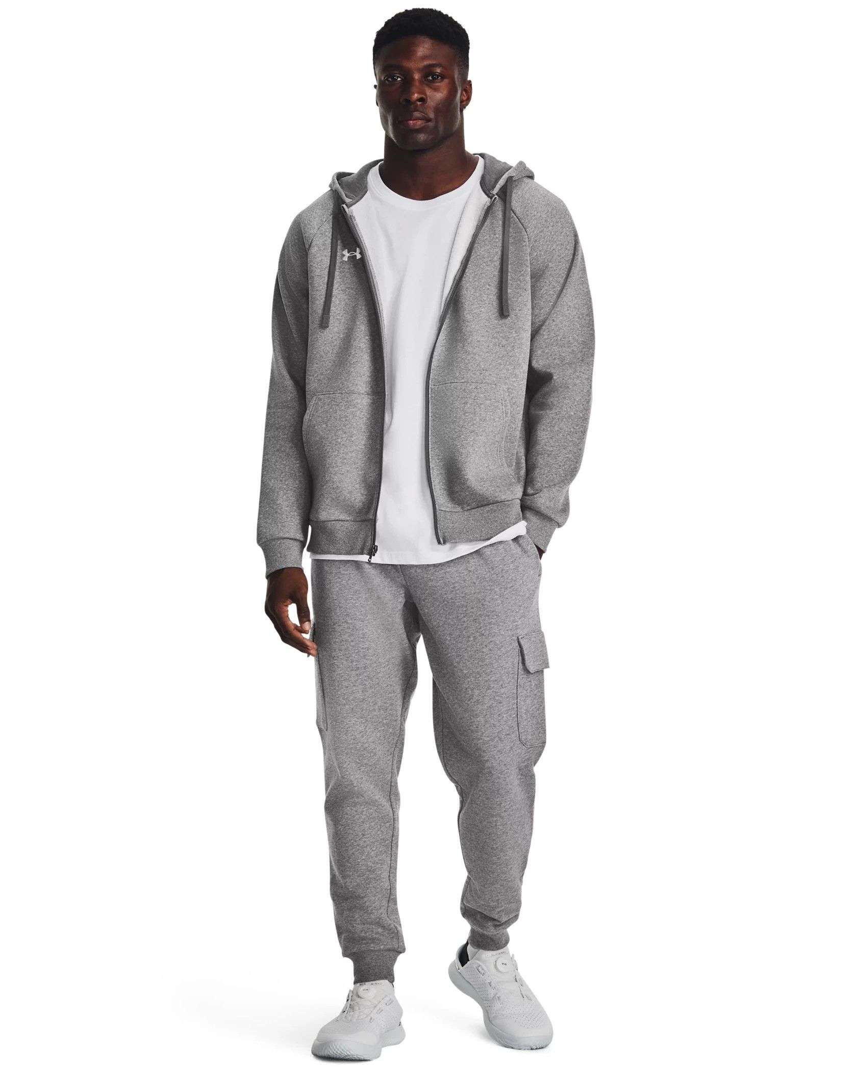 UA Men's Rival Fleece Full-Zip Hoodie | Under Armour