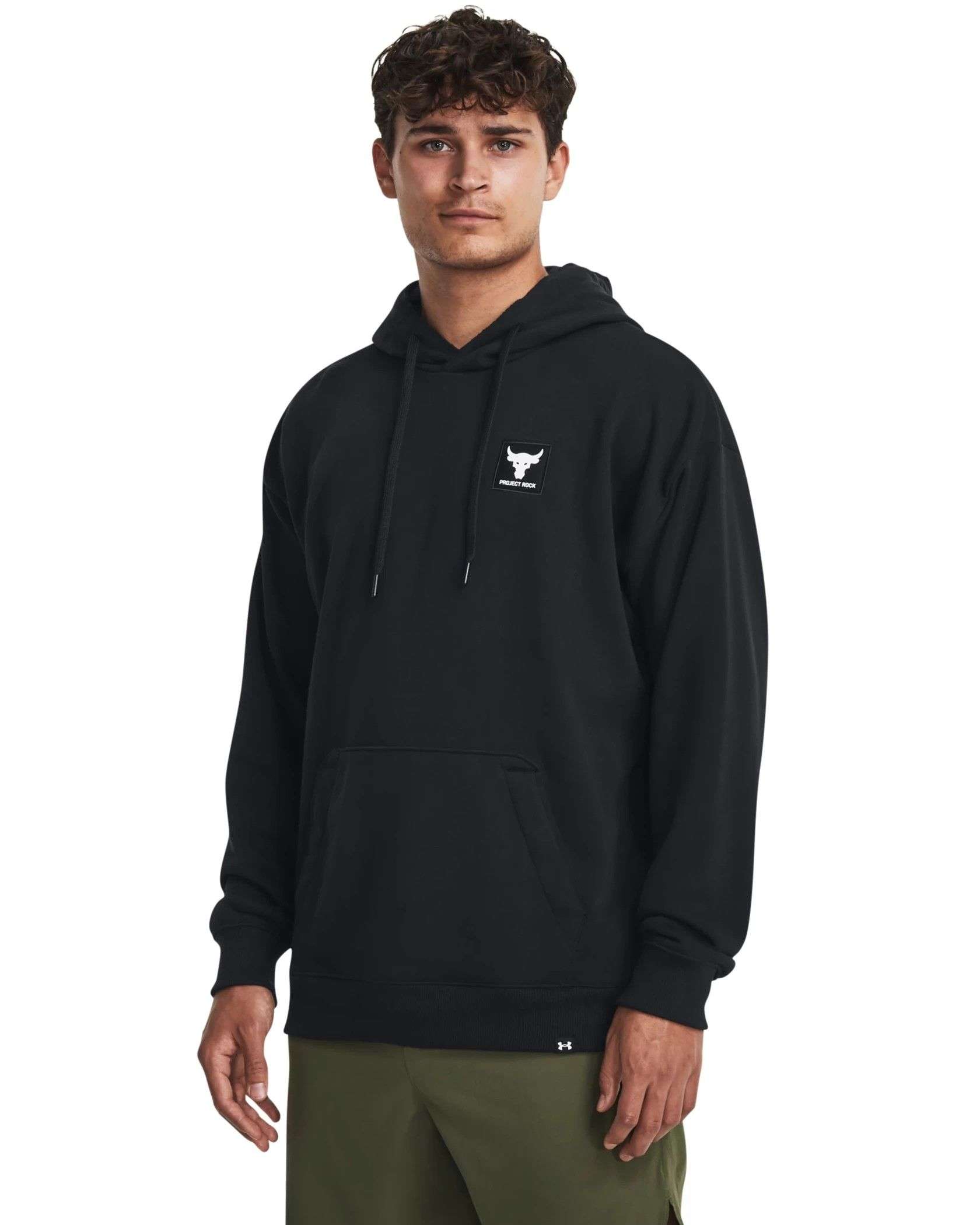 UA M Project Rock Heavyweight Terry Hoodie | Under Armour