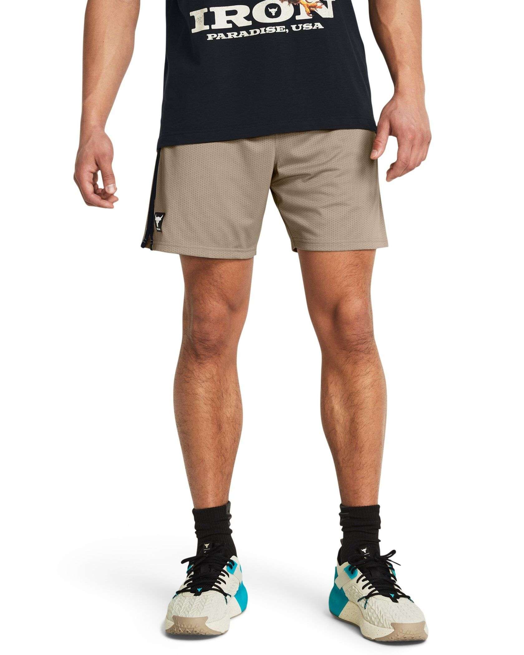 UA Project Rock Payoff Mesh Shorts | Under Armour