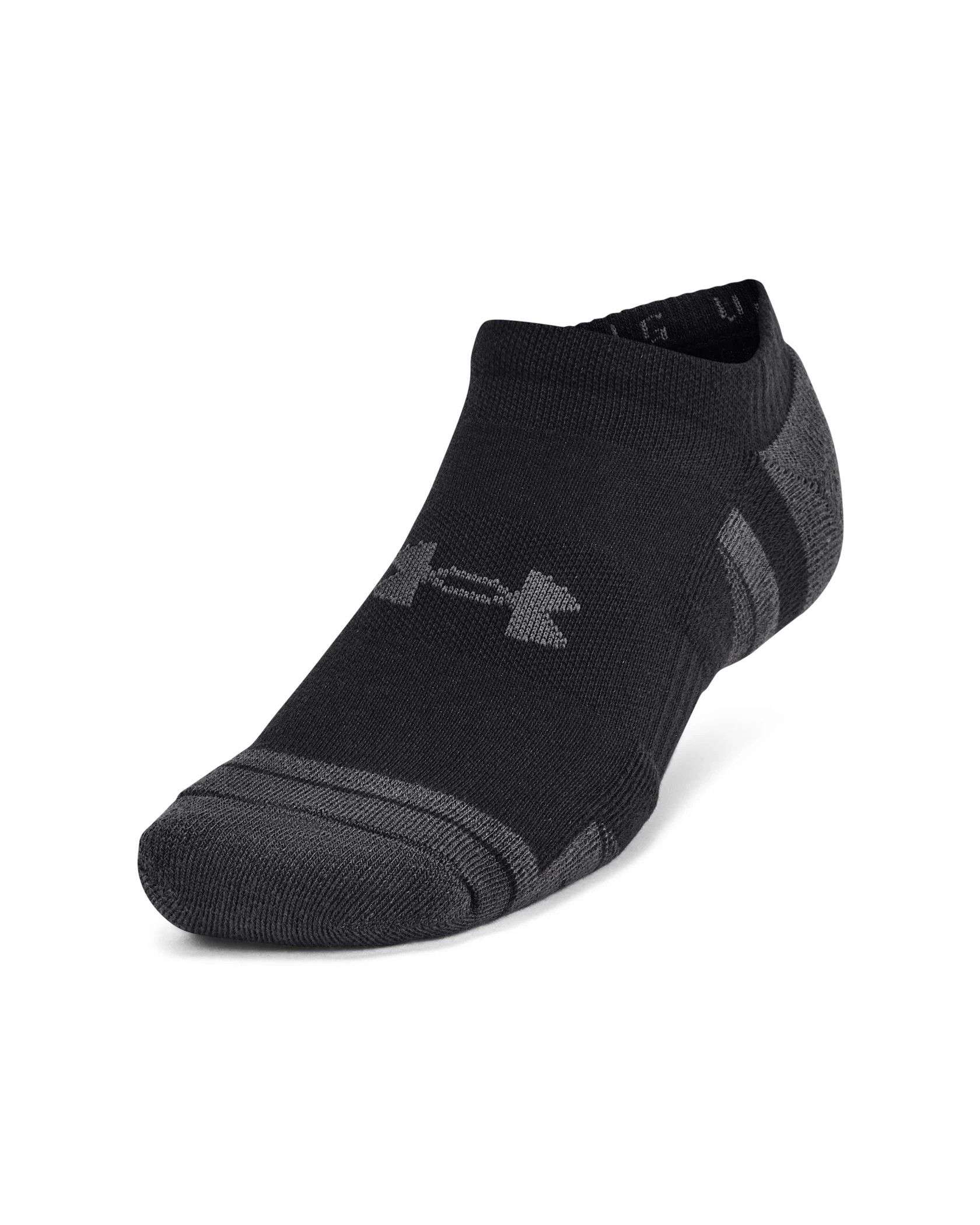 UA Unisex Performance Tech Pack No Show Socks