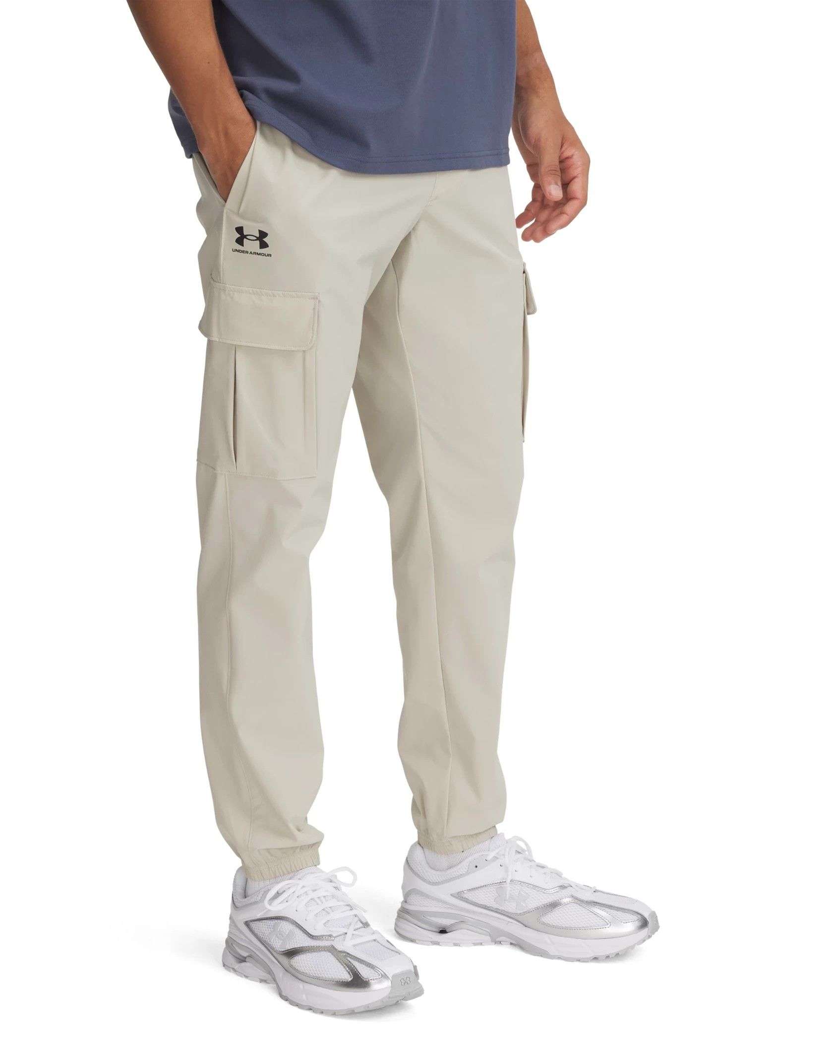 Camo Under Armor Khakis UA Men's Vibe Woven Cargo Pants