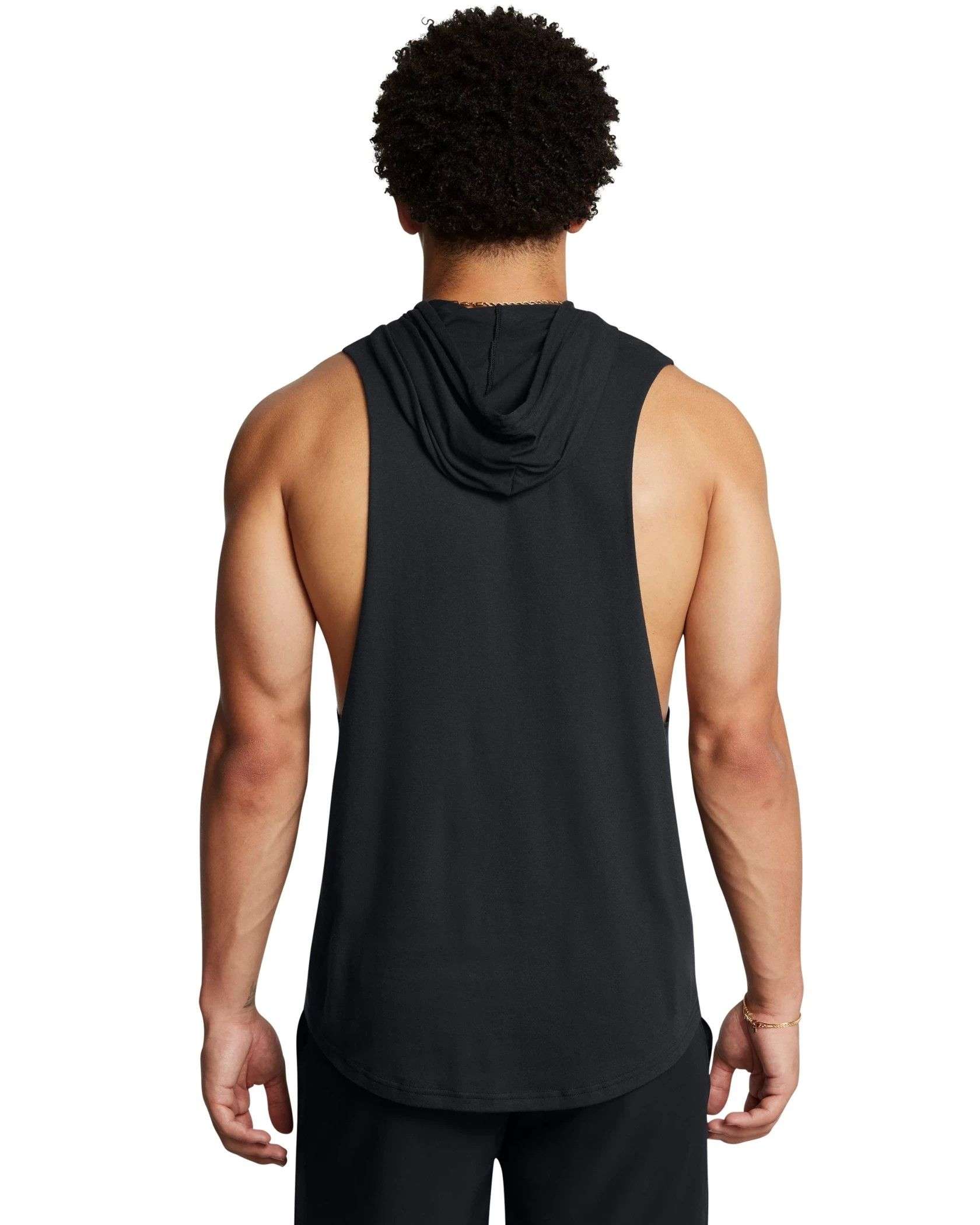 UA Men's Project Rock Sleeveless Hoodie | Under Armour
