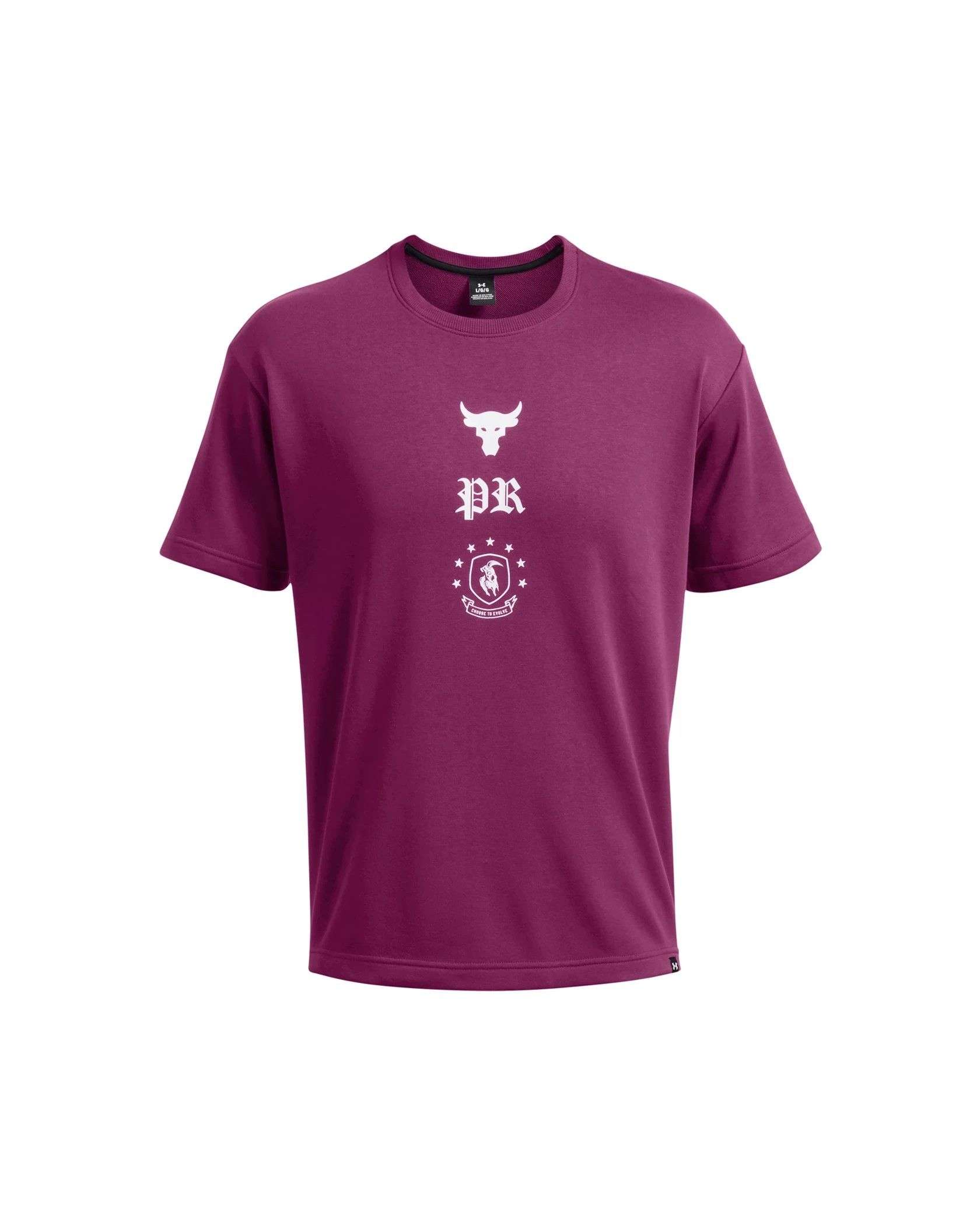 UA Men's Project Rock Terry Short Sleeve | Under Armour