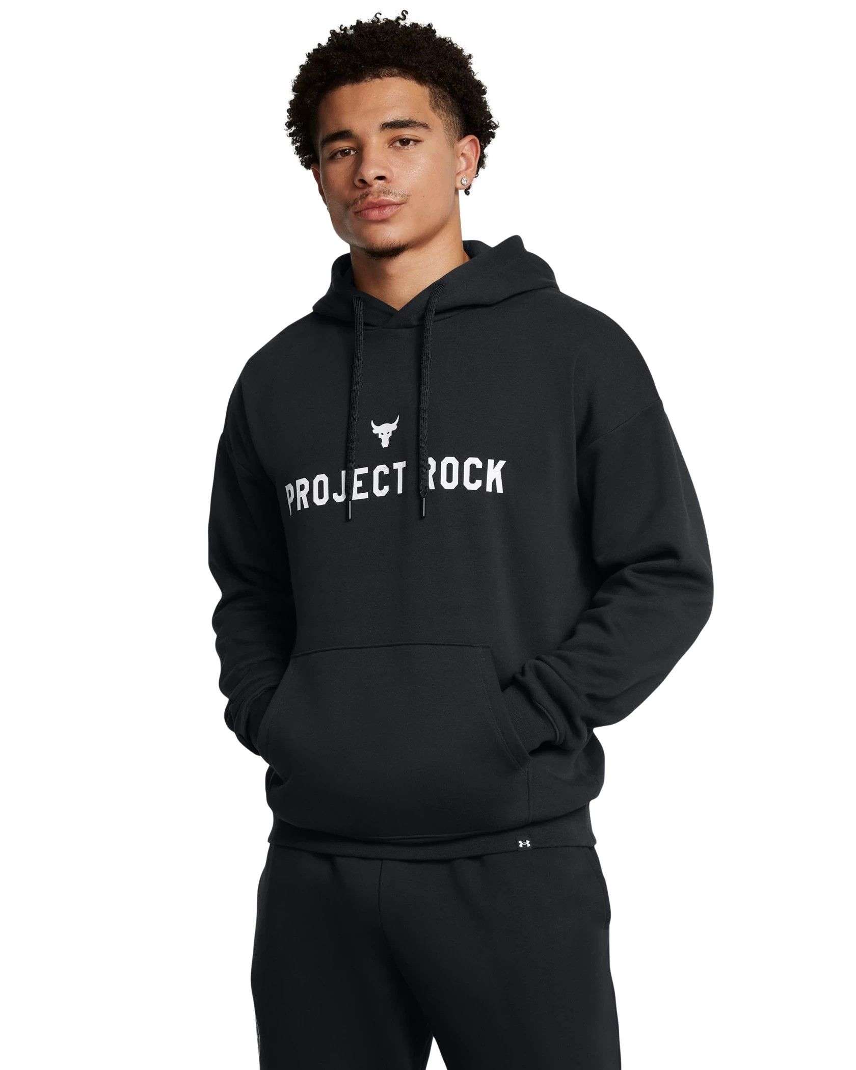 UA Men's Project Rock Icon Fleece Hoodie