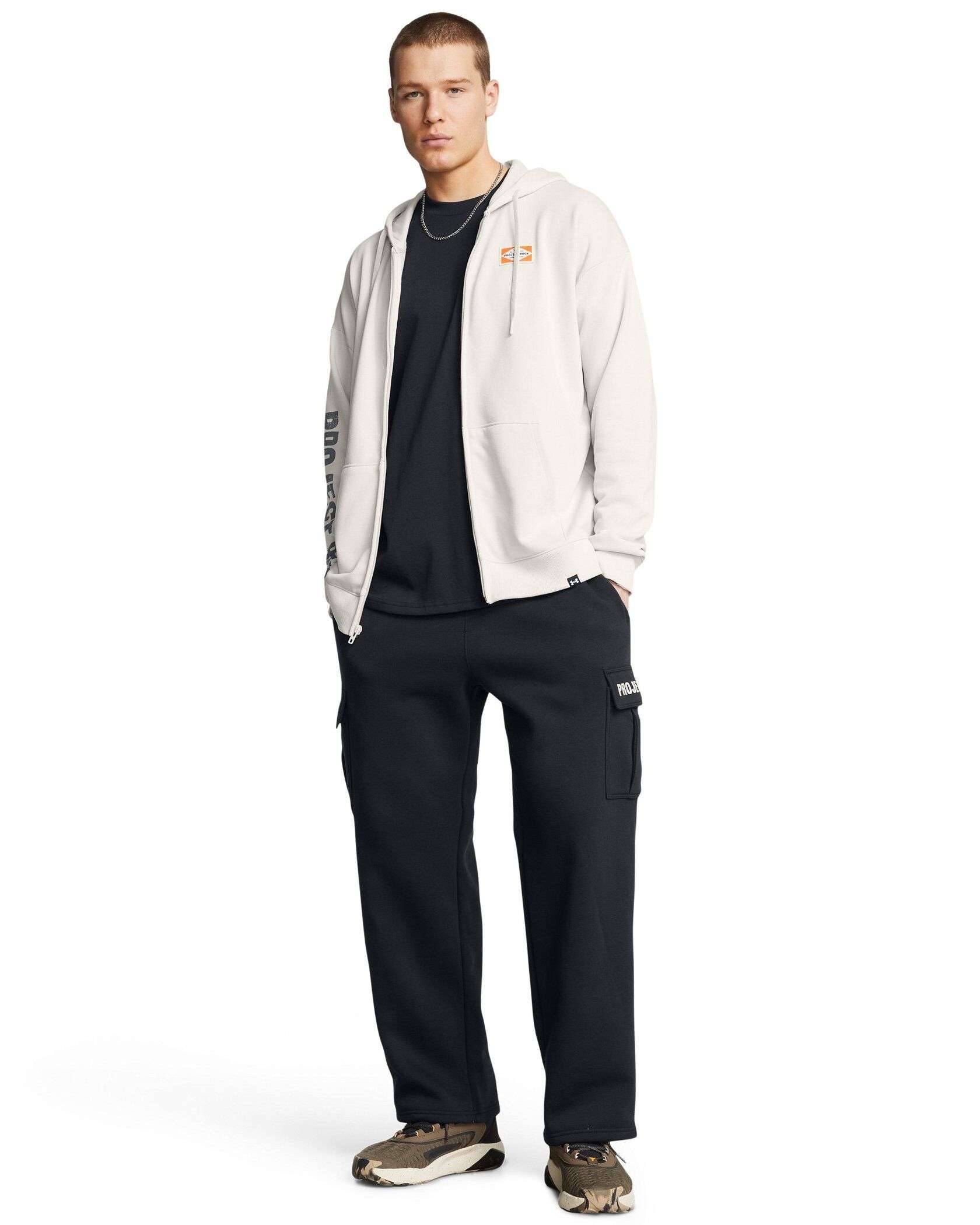UA Men's Project Rock Icon Fleece Tools of the Trade Pants | Under