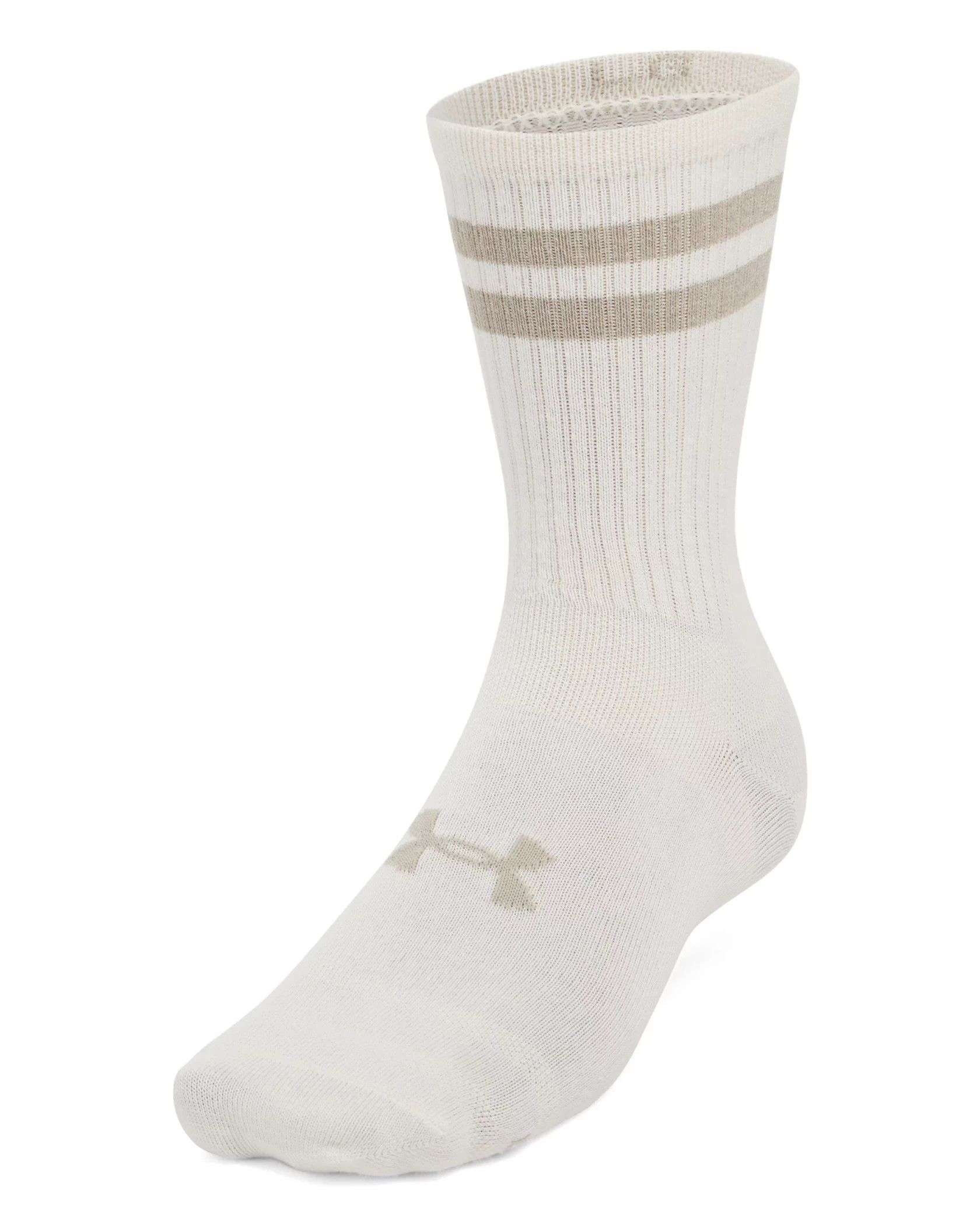 UA Unisex Essential 6-Pack Crew Socks