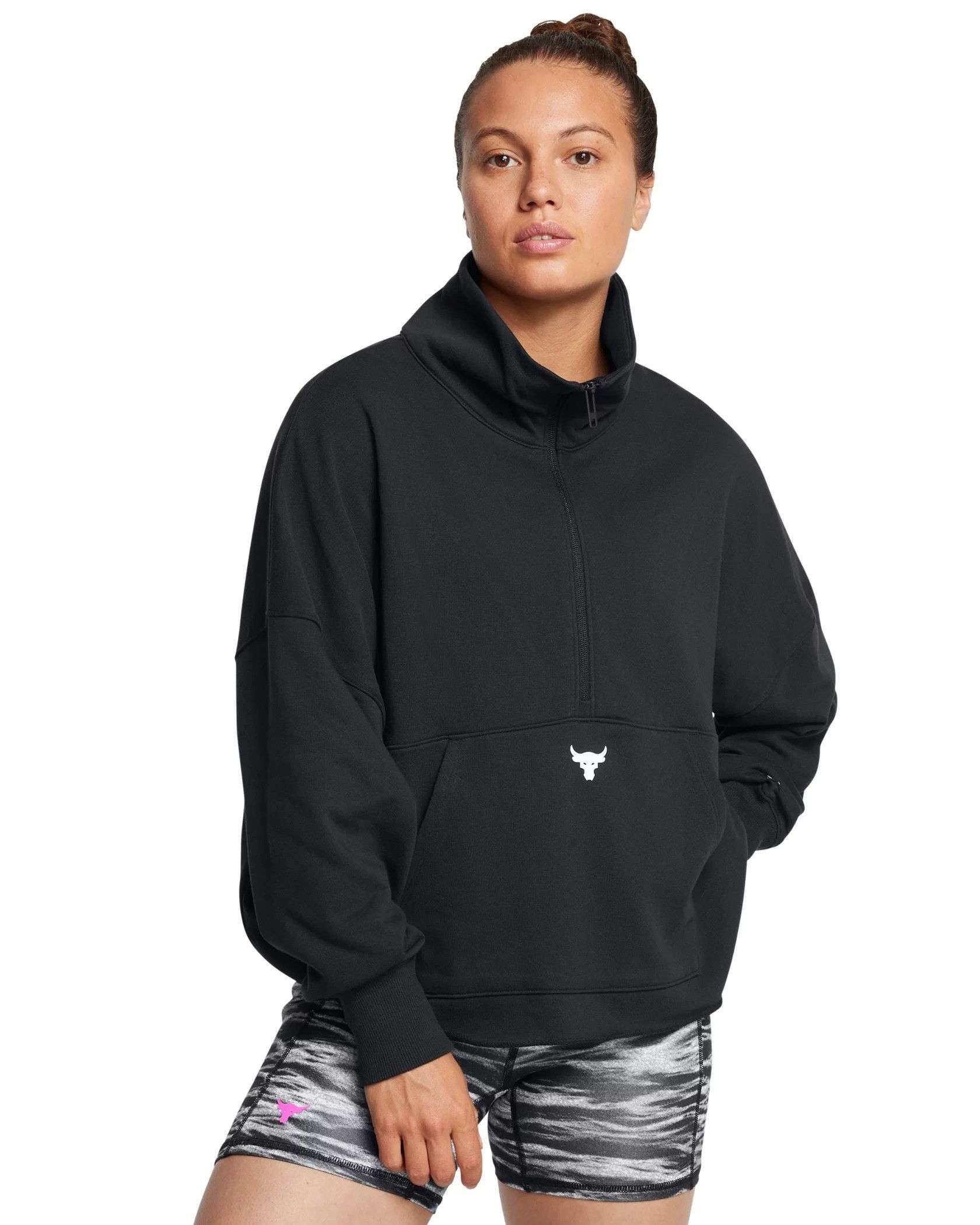 UA Project Rock Half Zip Pullover | Under Armour