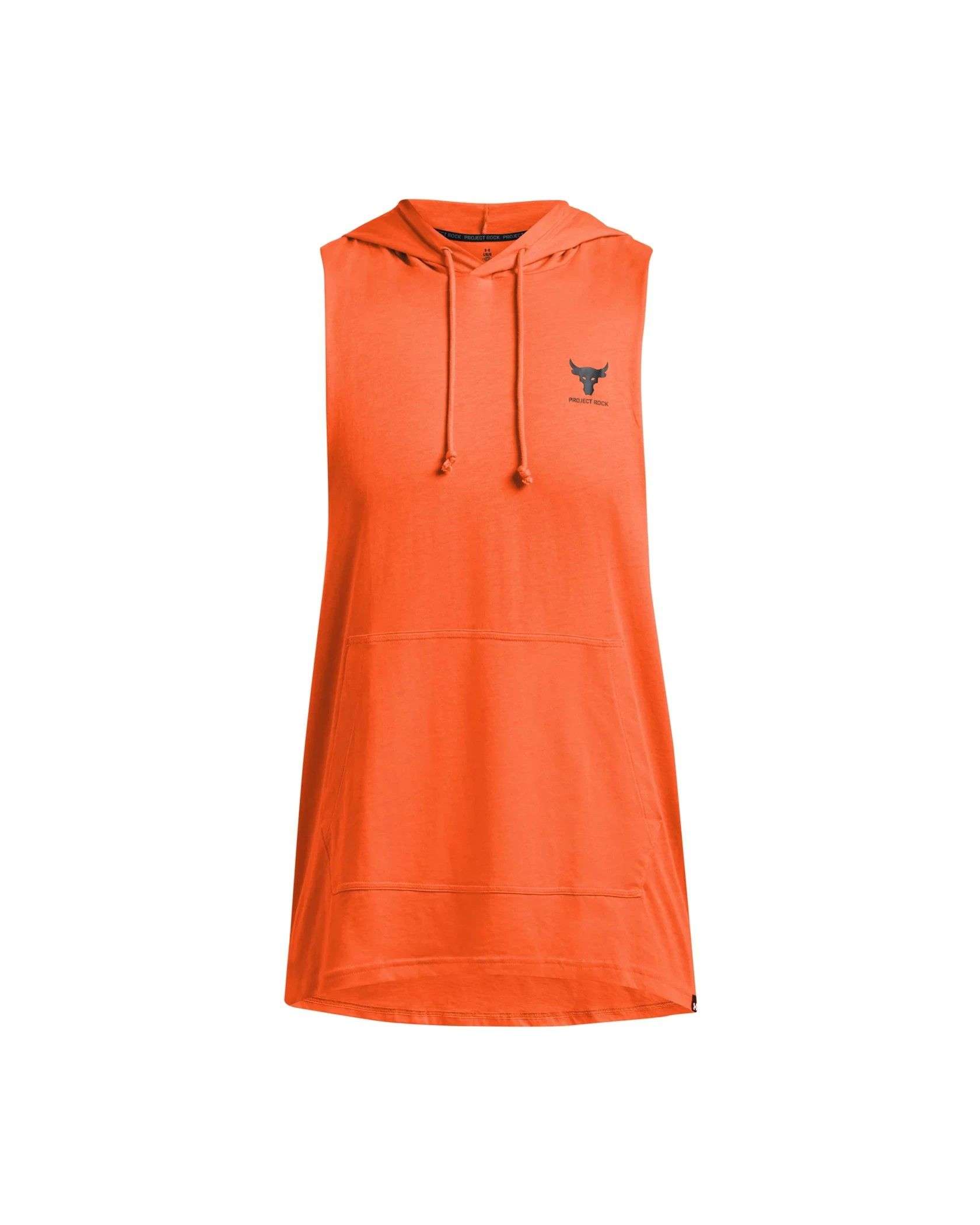 UA Men's Project Rock Sleeveless Hoodie | Under Armour