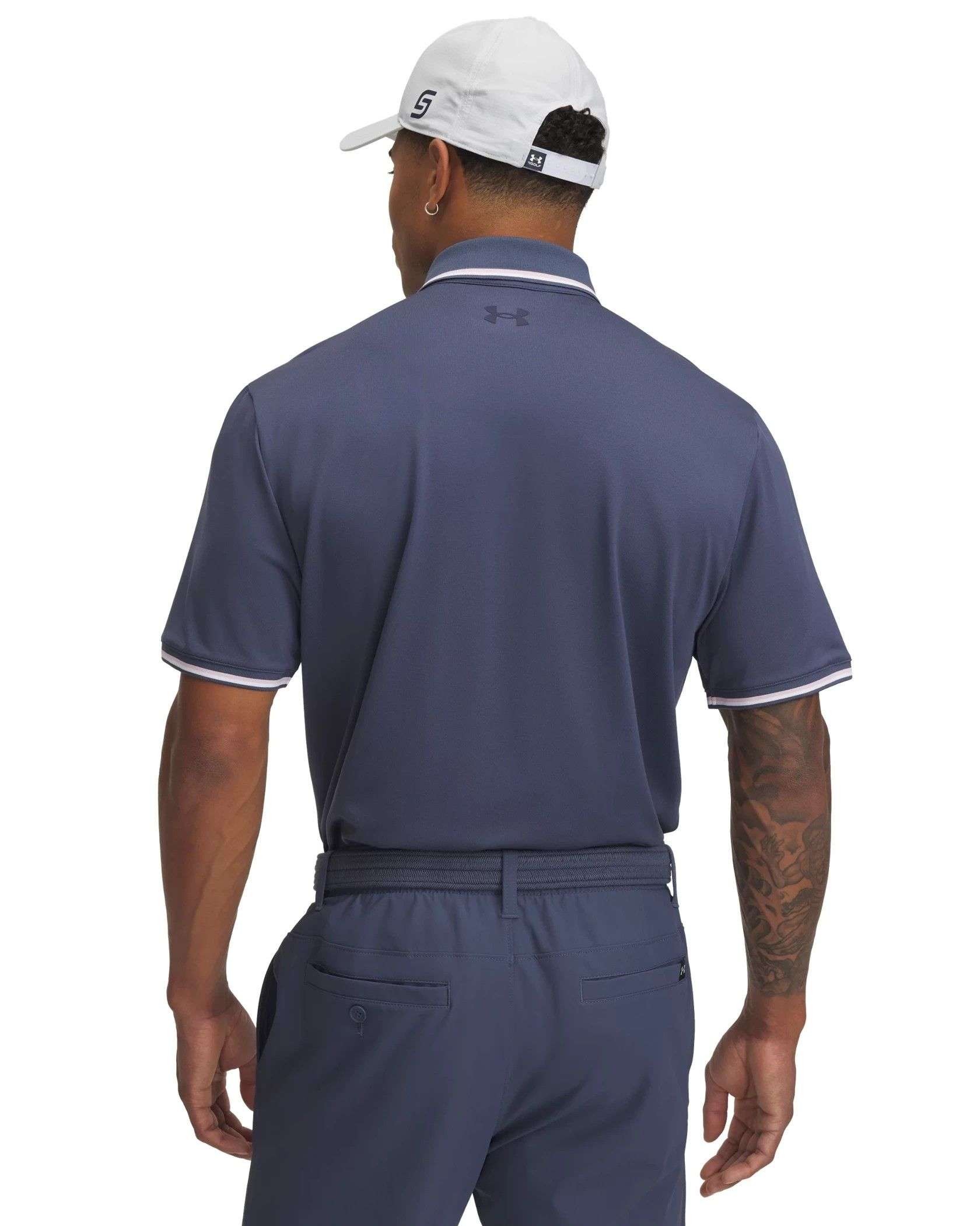 UA Men's Playoff Rib Short Sleeve Polo