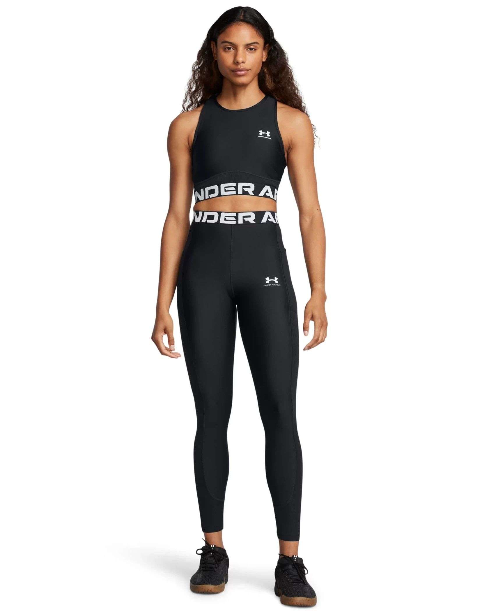 UA Women's HeatGear Rib Leggings | Under Armour