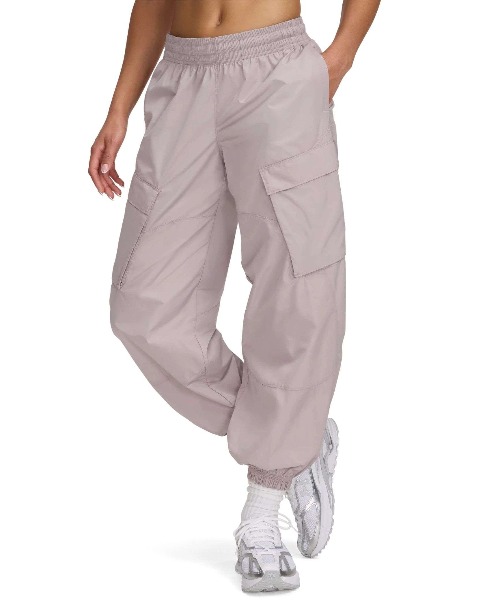 UA Women's Unstoppable Woven Sheen Cargo Pants