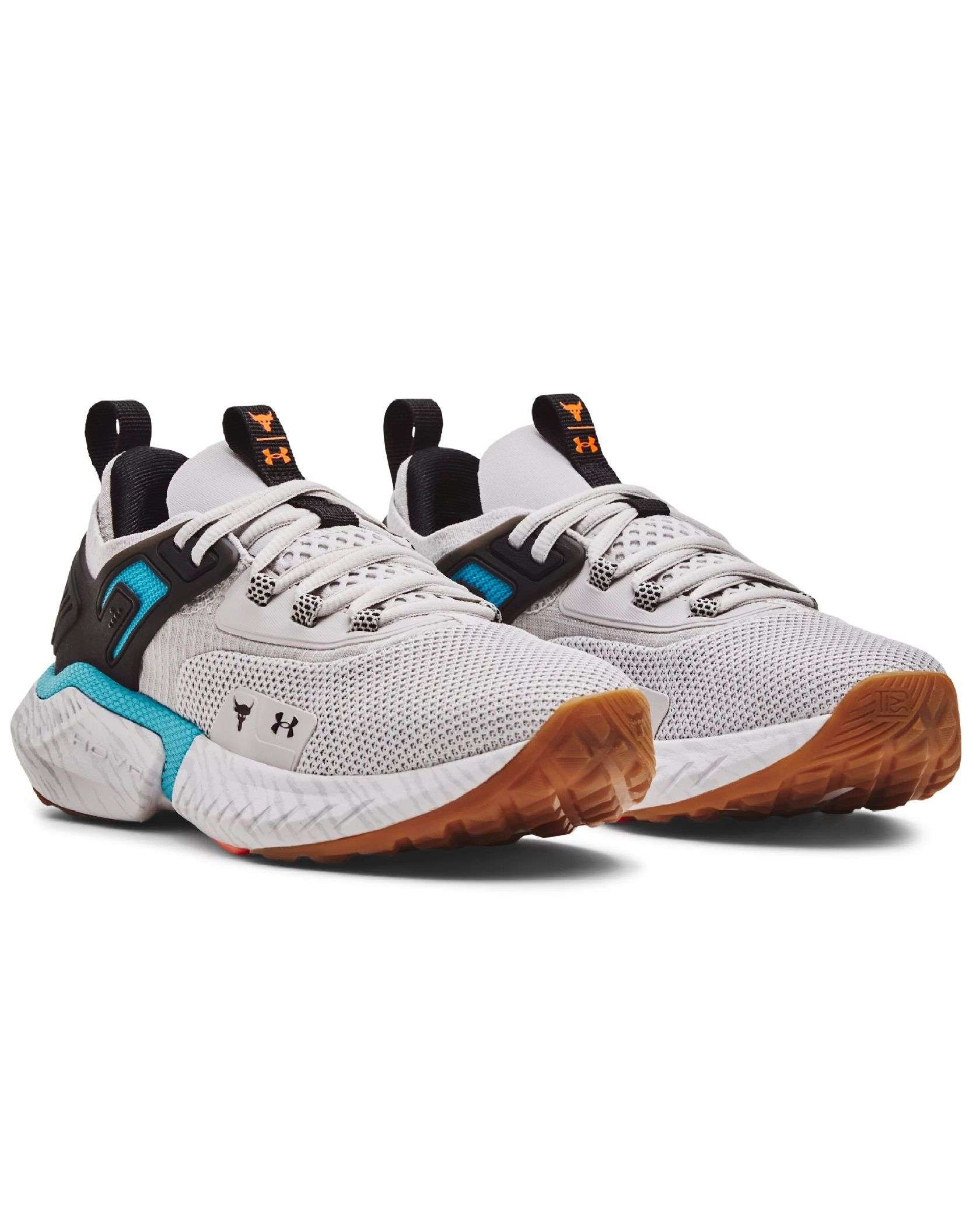 Under Armour レディース Project Rock 5 24.5 Under Armor Project Rock 5 Disrupt Tennis Shoes 3026207-102