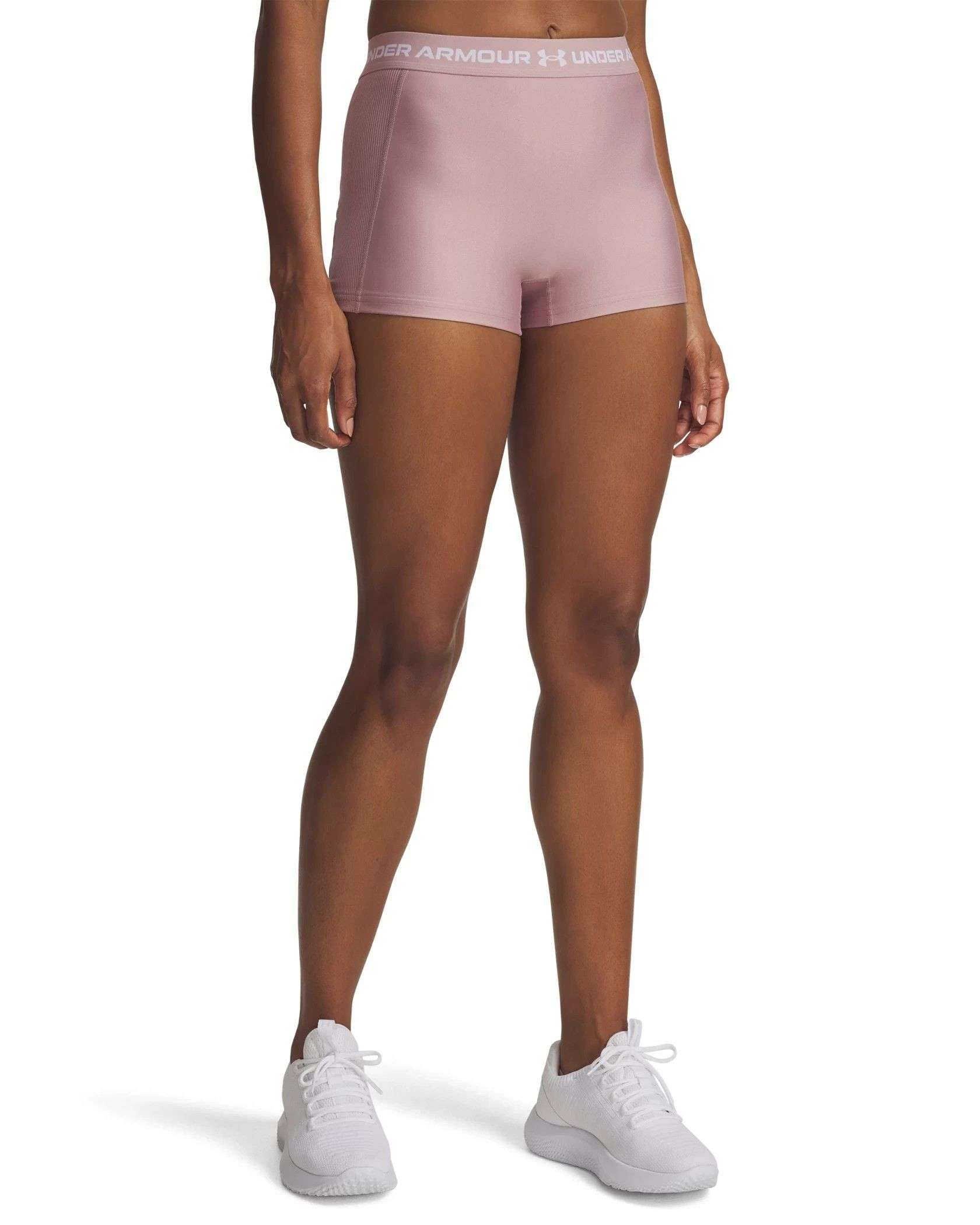 UA Women's Heatgear Rib Compression Shorts Under Armour