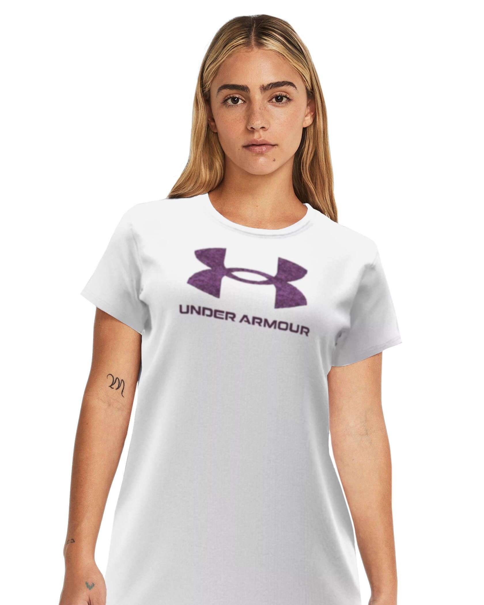 UA Women's Big Logo Fill Short Sleeve Under Armour