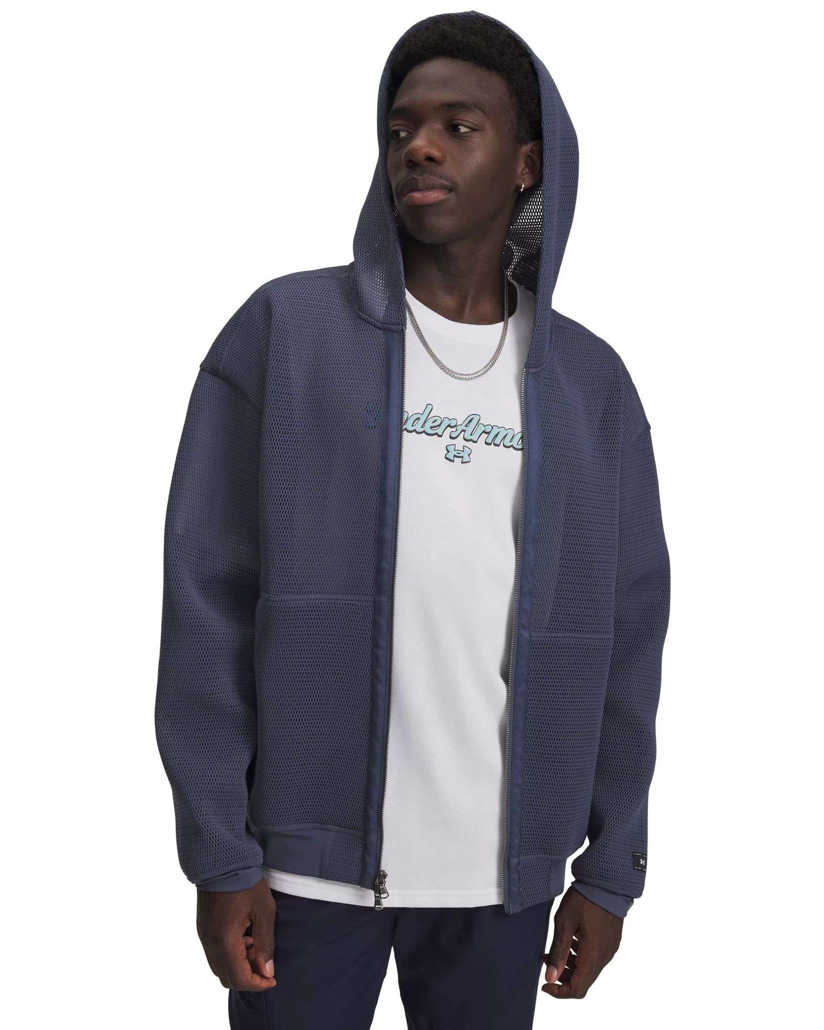 UA Men's Sport Utility Mesh Hoodie | Under Armour
