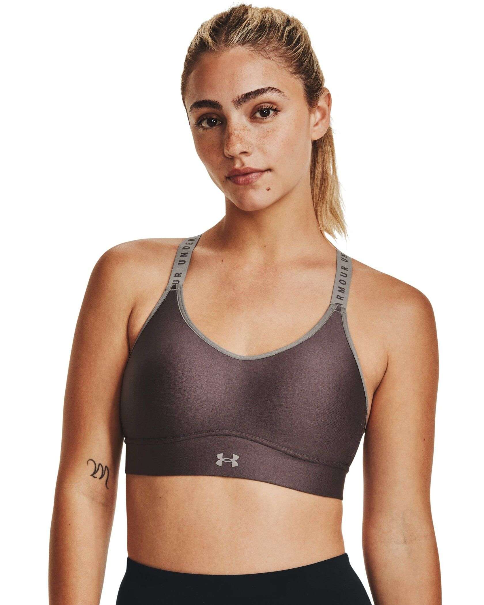 UA Infinity Mid Covered Sports Bra