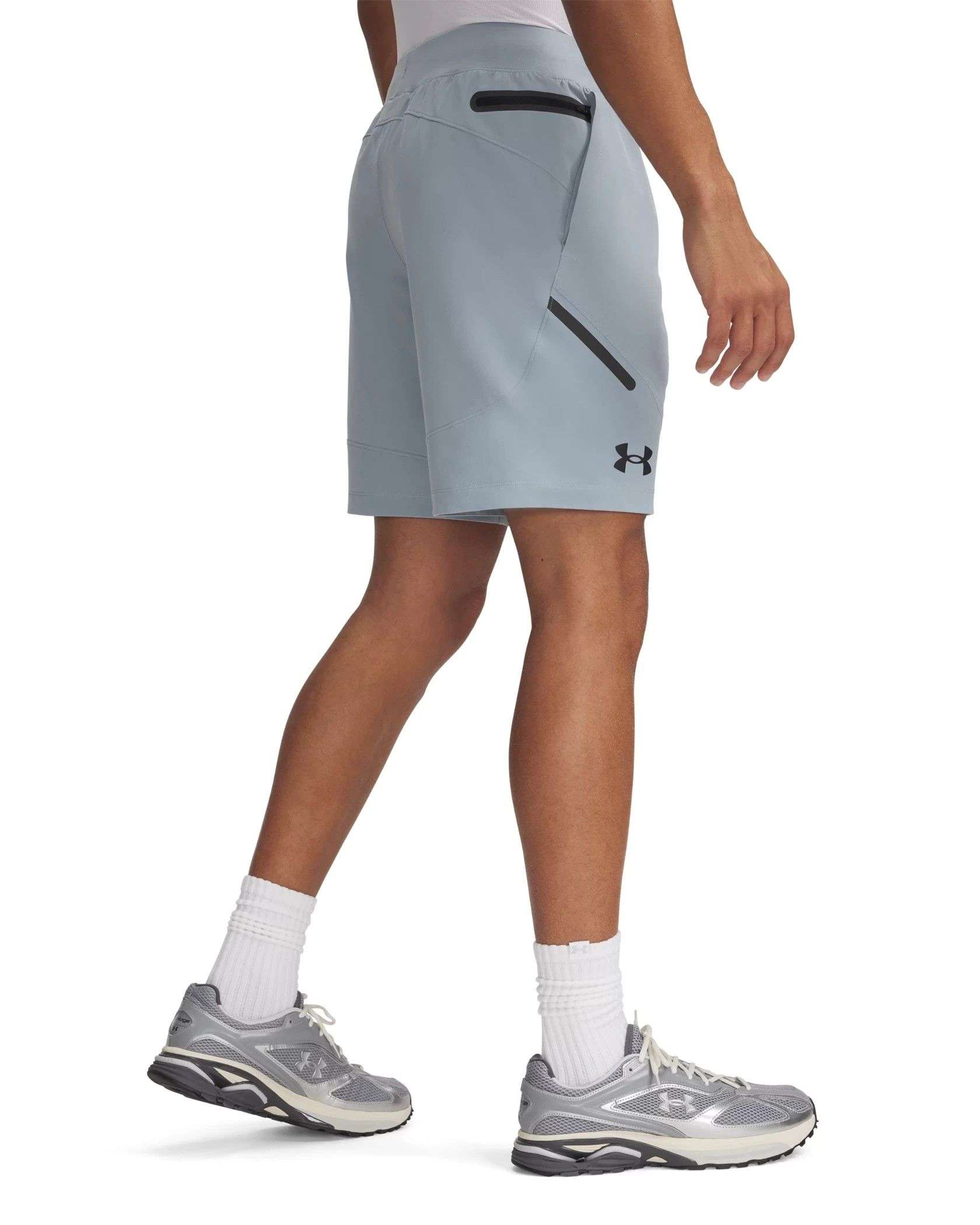 Ajio Grey Sports Shorts Under Armour Men's Standard Drive Shorts