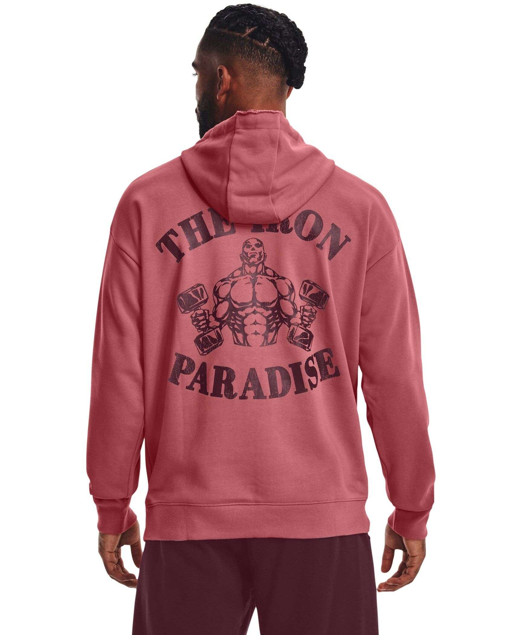 UA Project Rock HeatGear Heavyweight Terry Hoodie