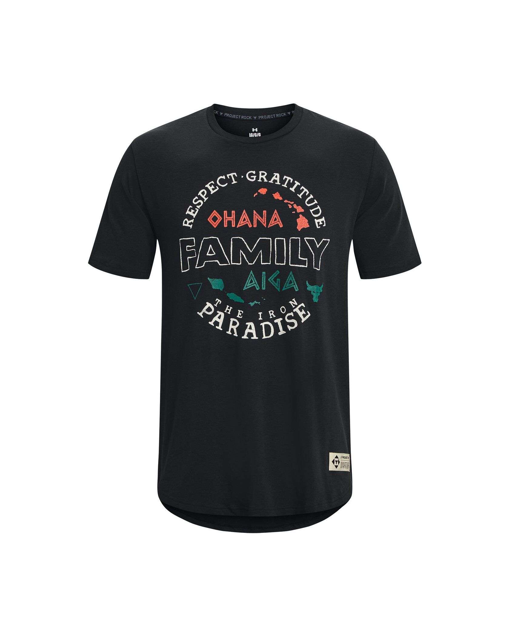 UA Project Rock FAMILY Short Sleeve
