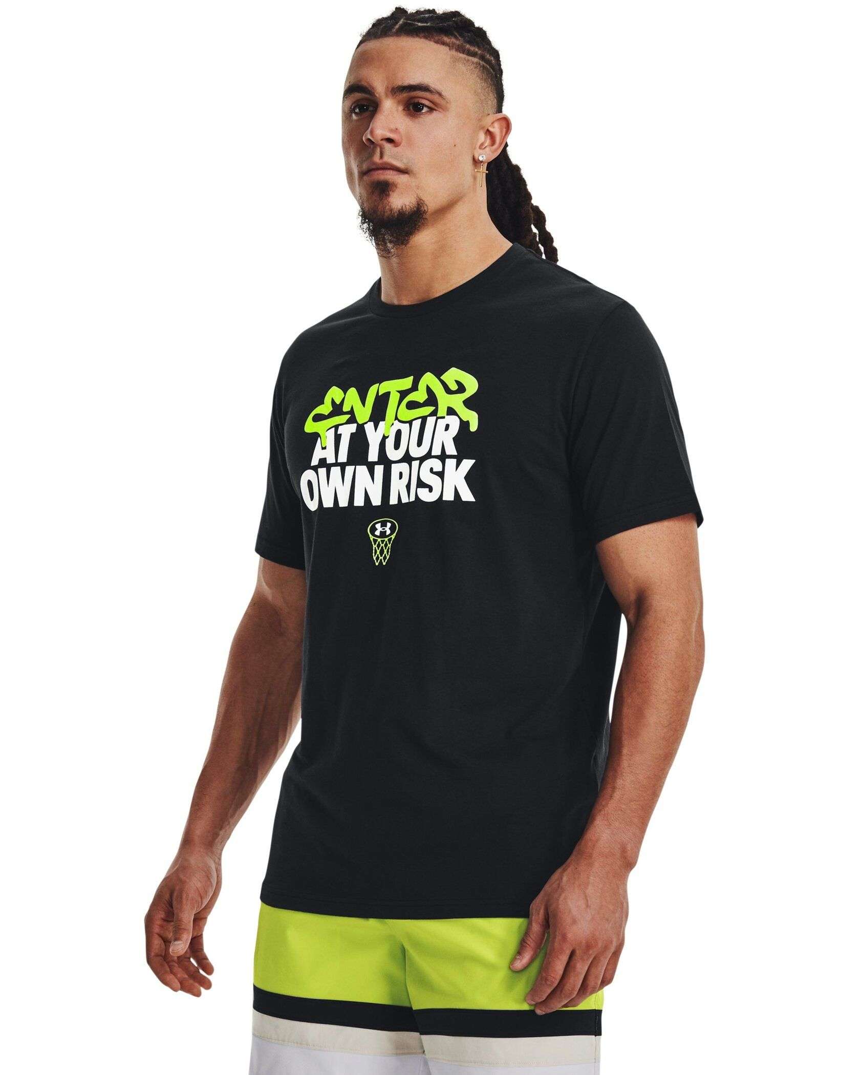 【UNDER ARMOUR】Men's UA Enter At Your Own Risk Short Sleeve UA Enter At Your Own Risk Short Sleeves