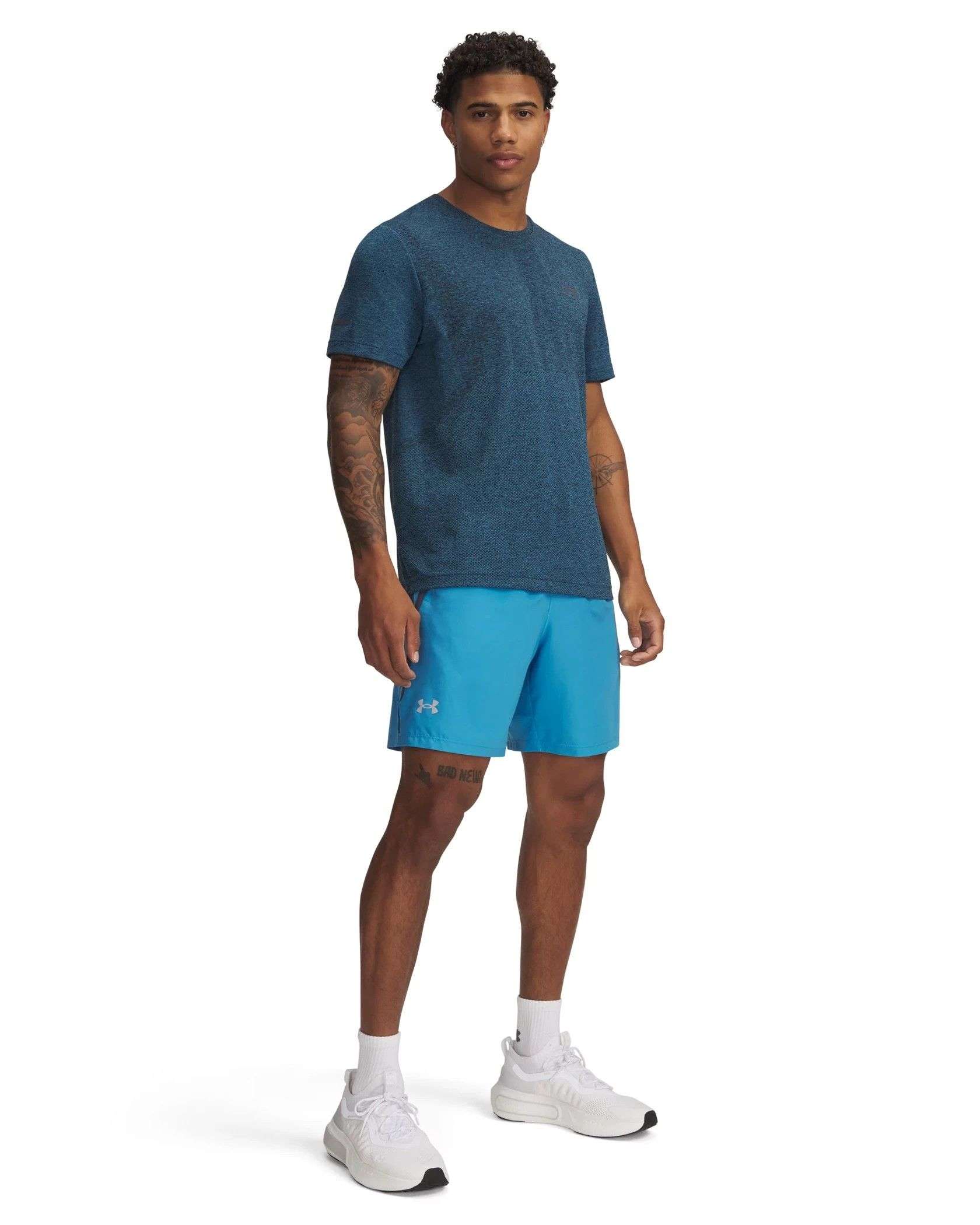 ★送料無料★アンダーアーマーUA LAUNCH 2-in-1 7\"SHOTRS UA Launch Men's 2-in-1 7