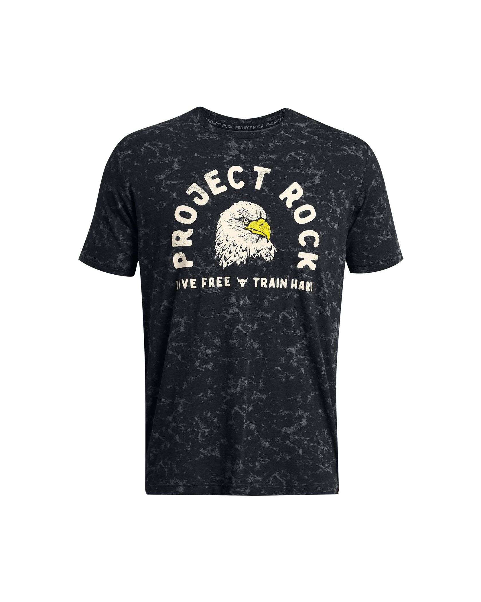 UA Men's Project Rock Free Graphic Short Sleeve