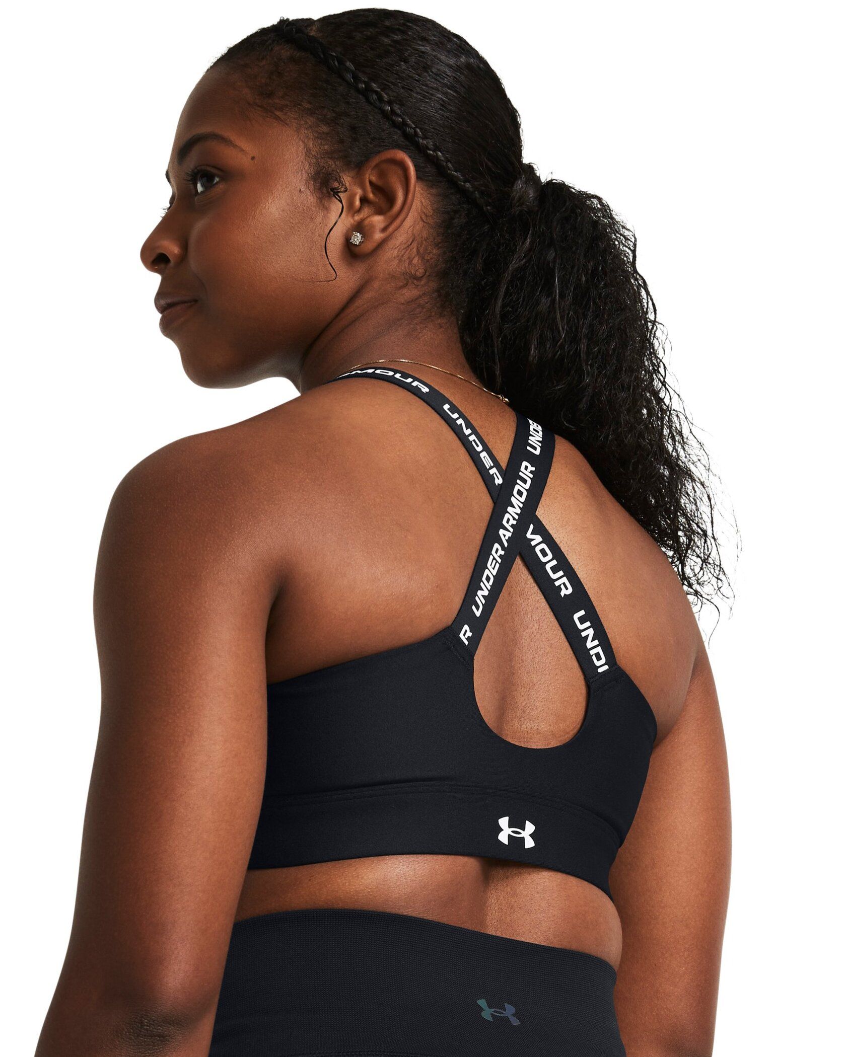 Order Online UA Infinity 2.0 High Zip Sports Bra From Under Armour India