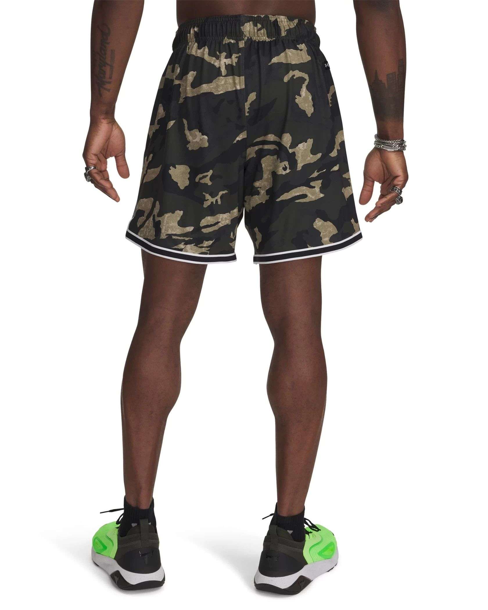 上下セット◆人気◆【UAｘProject Rock】Short Sleeve & Shorts UA Men Project Rock Shorts