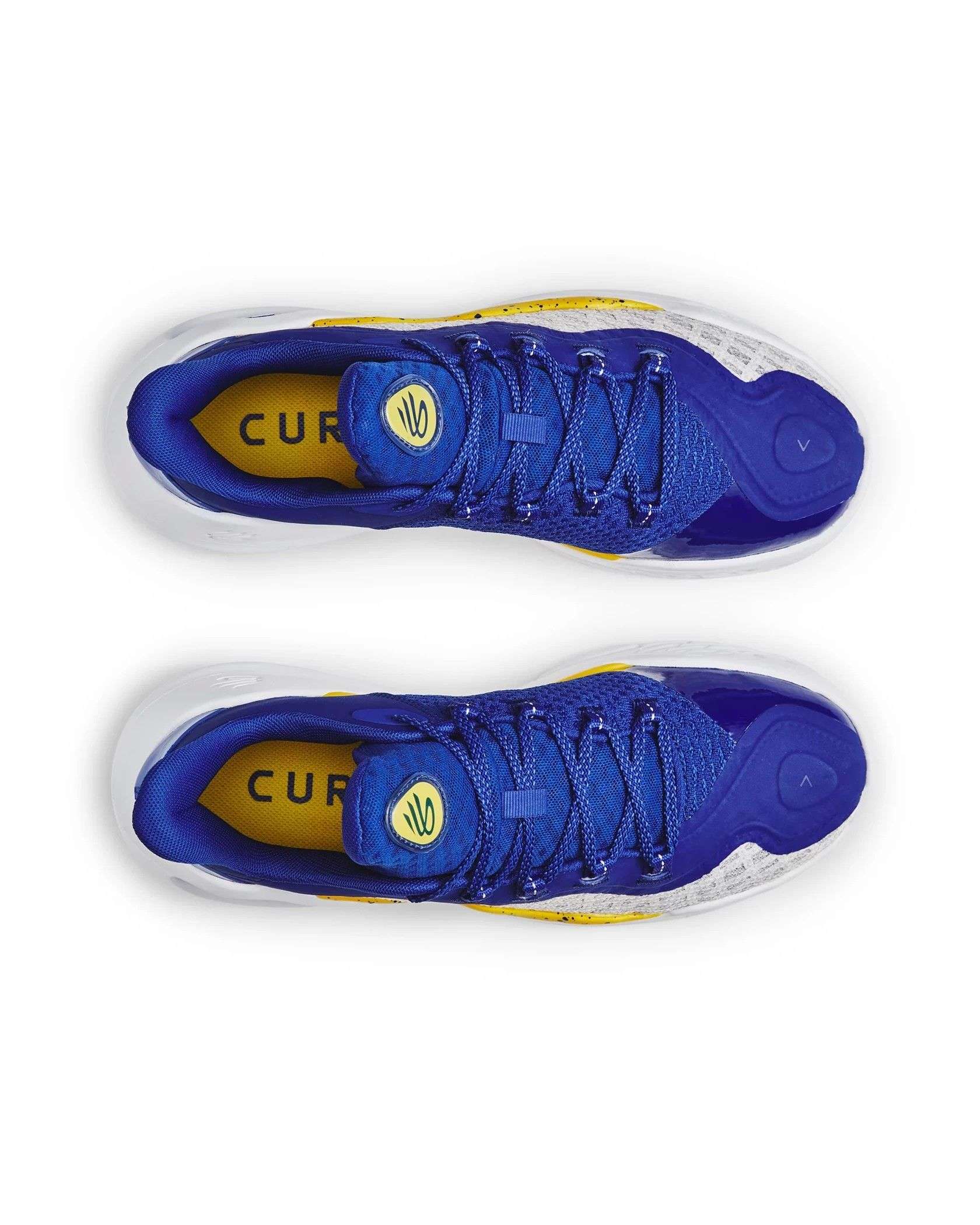 Curry 11バスケットボールシューズ 青/白/黄 CURRY 11 GS Dub Nation