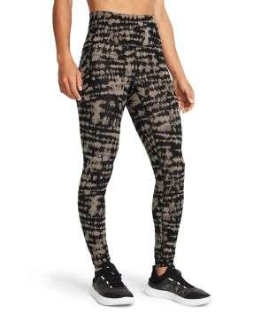 UNDER ARMOUR ColdGear Black CAMO Print Gym Fitness LEGGINGS Pants