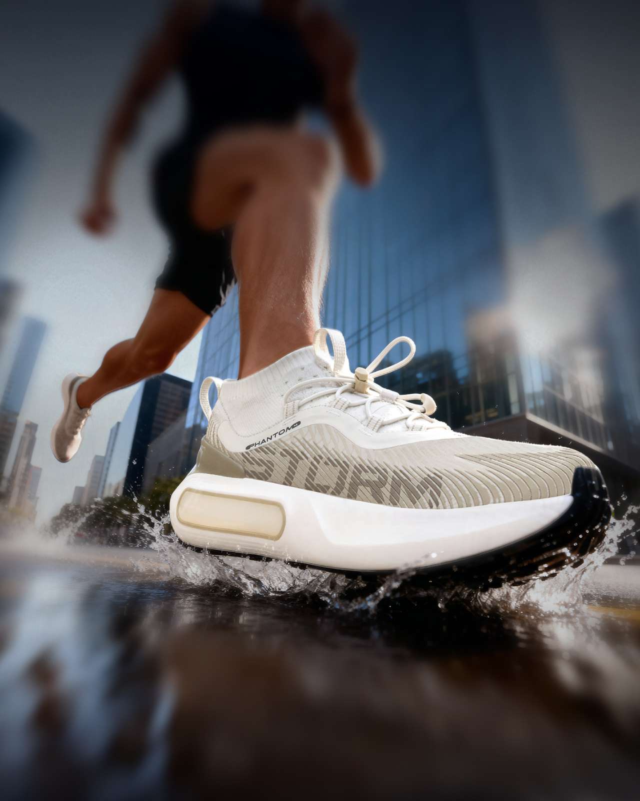 nike neon green slippers